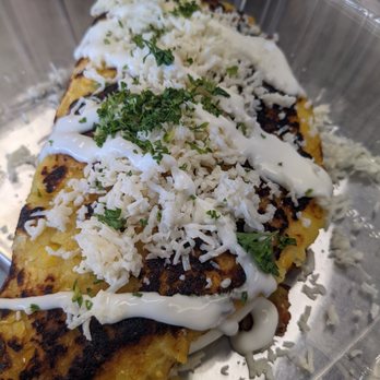 Charlotte Bakery - Cachapa! Sweet corn pancake filled with cheese, topped with nata. - Bakeries Near Me - Miami Beach, Florida Charlotte Bakery - Cachapa! Sweet corn pancake filled with cheese, topped with nata. - Bakeries Near Me - Miami Beach, Florida