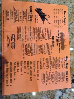 Menu photo 5 Inferno the Restaurant Sound Beach, NY