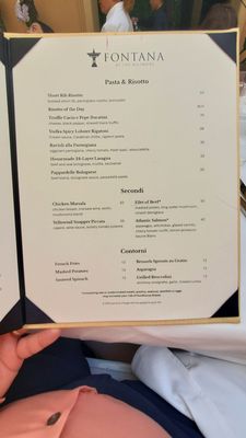 Menu photo 3 Fontana Restaurant Coral Gables, FL Menu photo 3 Fontana Restaurant Coral Gables, FL