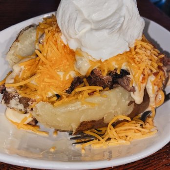 Judge Bean's BBQ - Brisket baked potato - Barbeque Near Me - Brentwood, Tennessee Judge Bean's BBQ - Brisket baked potato - Barbeque Near Me - Brentwood, Tennessee