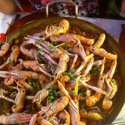 Restaurant Athanor - La paella fruits de mer et poulet