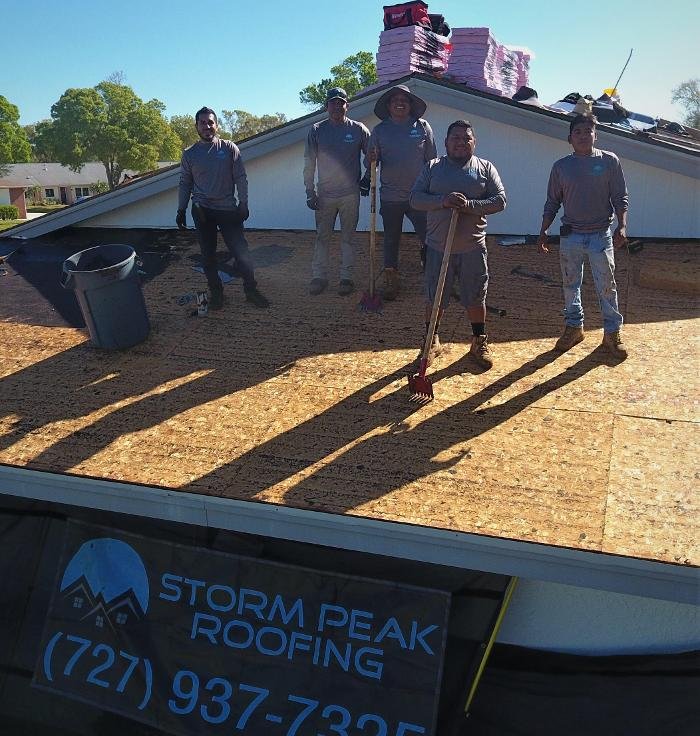Slide of Storm Peak Roofing