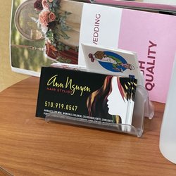 Cindy's Shear Cuts  - Ann's business card