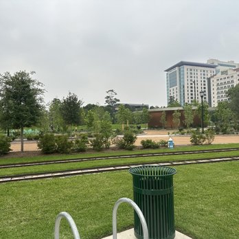 Hermann Park - New area for people to sit - Parks Near Me - Houston, Texas