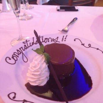 Ocean Prime - It was complimentary cake from the kitchen :))) very pleasant compliment :))) - Seafood Near Me - Dallas, Texas Ocean Prime - It was complimentary cake from the kitchen :))) very pleasant compliment :))) - Seafood Near Me - Dallas, Texas
