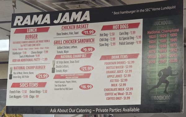 Rama Jama’s by null