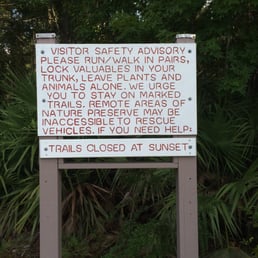 Still...a pretty safe place to walk! Still...a pretty safe place to walk!
