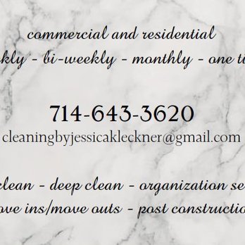 Cleaning by Jessica - Home Cleaning Near Me Cleaning by Jessica - Home Cleaning Near Me