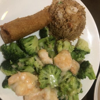 Mr Chen's - Jackson - Shrimp with broccoli lunch plate. - Chinese Near Me - Jackson, Mississippi