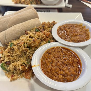 Desta Ethiopian Kitchen Westside - Chicken tibs with extra Ater - Ethiopian Near Me - Atlanta, Georgia