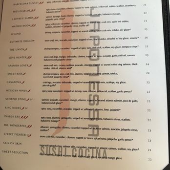 Japonessa Sushi Cocina - Menu - Japanese Near Me - Seattle, Washington Japonessa Sushi Cocina - Menu - Japanese Near Me - Seattle, Washington