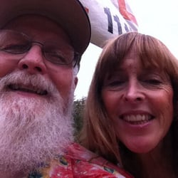 Pumpkintown Pumpkin Festival - Bluegrass concert selfie!