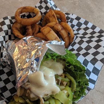 The Grub Hut - Jamaican jerked chicken gyro, yummmmmmm - Burgers Near Me - Kingston, Washington