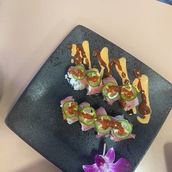 Koco Sushi - Extra Spicy Albacore Roll - Sushi Bars Near Me - Santa Ana, California Koco Sushi - Extra Spicy Albacore Roll - Sushi Bars Near Me - Santa Ana, California