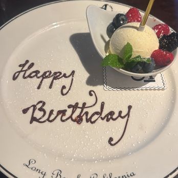 A PCH - Birthday dessert - Breakfast & Brunch Near Me - Long Beach, California A PCH - Birthday dessert - Breakfast & Brunch Near Me - Long Beach, California