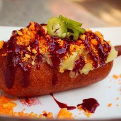Corn Dog Castle - Spicy Pepper Jack "Dog" - $9.49, only available through 10/31/18.