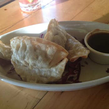 The Raven - Asian potsticker with ginger sauce! - American Near Me - Bigfork, Montana