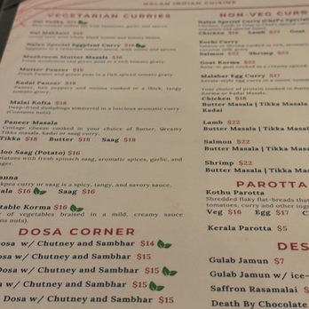 Nalan Indian Cuisine - Indian Near Me - Charlotte, North Carolina