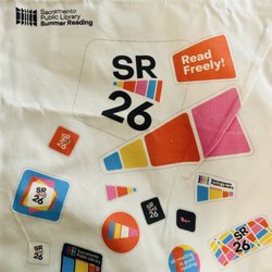 Sacramento Public Library - Elk Grove - Summer Reading Challenge Reward Tote Bag
