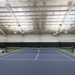 Force Sports - Rocky River - Saturday, 11 January 2025 -- Indoor Tennis Courts (terrible roof) -- Inside Force Sports in Rocky River