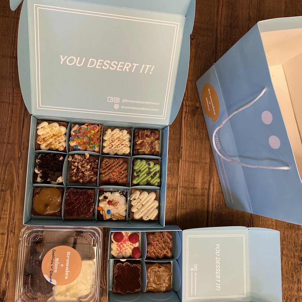 Brownies & Bites - a box of desserts - Bakeries Near Me - Seattle, Washington