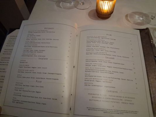 Menu photo 1 La Luce Orlando, FL Menu photo 1 La Luce Orlando, FL