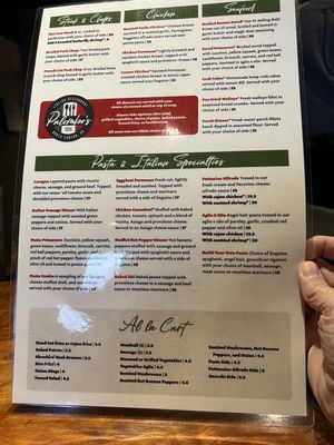 Menu photo 1 Palombo's Italian Restaurant North Canton, OH Menu photo 1 Palombo's Italian Restaurant North Canton, OH