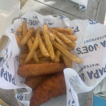 Papa Joe’s Waterfront - Kids chicken finger basket - Seafood Near Me - Islamorada, Florida Papa Joe’s Waterfront - Kids chicken finger basket - Seafood Near Me - Islamorada, Florida
