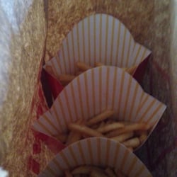 This is ridiculous for how much they charge on there fries and they don't even fill it up all the way ..