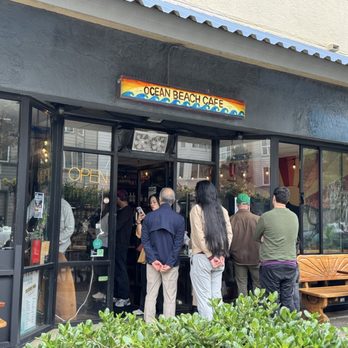 Ocean Beach Cafe - Line at the cafe. - Cafes Near Me - San Francisco, California Ocean Beach Cafe - Line at the cafe. - Cafes Near Me - San Francisco, California