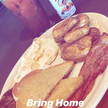 PHX Beer - Bring Home The Bacon - fried eggs, sourdough toast, sausage and bacon with fingerling potatoes and country gravy! With a spicy Bloody Mary! - American Near Me - Scottsdale, Arizona PHX Beer - Bring Home The Bacon - fried eggs, sourdough toast, sausage and bacon with fingerling potatoes and country gravy! With a spicy Bloody Mary! - American Near Me - Scottsdale, Arizona