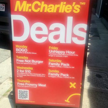 Mr Charlie's - Dangerous daily deals! - Fast Food Near Me - Santa Monica, California Mr Charlie's - Dangerous daily deals! - Fast Food Near Me - Santa Monica, California