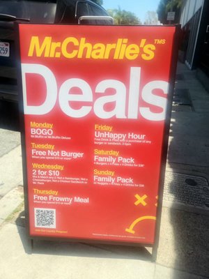 Menu photo 2 Mr Charlie's Santa Monica, CA Menu photo 2 Mr Charlie's Santa Monica, CA