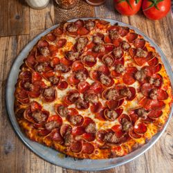 Viscuso's Pizza & Draft House - Pepperoni & Sausage Pizza