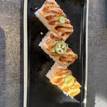 Yummy Sushi - Salmon oshi - Sushi Bars Near Me - Coronado, California Yummy Sushi - Salmon oshi - Sushi Bars Near Me - Coronado, California
