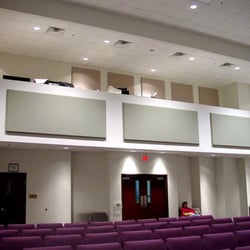 AA Audio - Evangel showing Acoustic Panels we installed