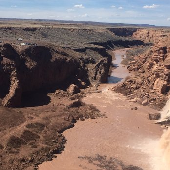 Grand Falls - Trail down on the left of the giant mud puddle - Landmarks & Historical Buildings Near Me - Leupp, Arizona