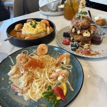 Toast In Town - Golden ocean carbonara- soo tasty! Loved it - Salad Near Me - Foster City, California Toast In Town - Golden ocean carbonara- soo tasty! Loved it - Salad Near Me - Foster City, California