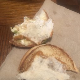 A disgusting McChicken Sandwich! A disgusting McChicken Sandwich!