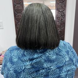 Jezicuts Hair Salon and Spa - Sleek and smooth bob haircut.
