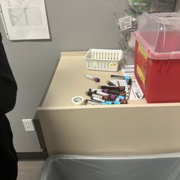 Before 4 more vials had to be taken.