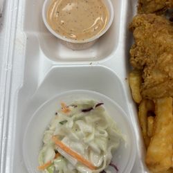 Guthrie's - Coleslaw and Guthrie's Sauce