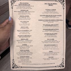 Sun Deli - Menu