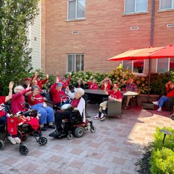 New Cassel Retirement Center - Husker tailgate. Go Big Red!