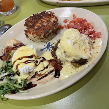 Snooze, an A.M. Eatery - Benedict duo - Breakfast & Brunch Near Me - Tucson, Arizona Snooze, an A.M. Eatery - Benedict duo - Breakfast & Brunch Near Me - Tucson, Arizona
