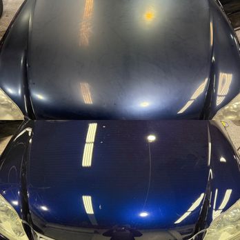 Clean Cruisin Auto Spa & Mobile Detailing - Hood before and after - Auto Detailing Near Me - Freeport, New York Clean Cruisin Auto Spa & Mobile Detailing - Hood before and after - Auto Detailing Near Me - Freeport, New York
