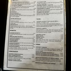 La Lomita - The menu is super simple send you need good service and space so ok thanks lomita restaurant 5 stars