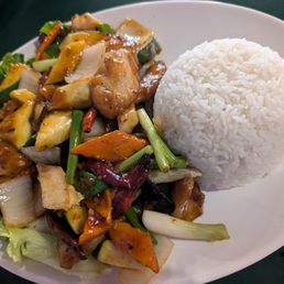 Fish in garlic sauce - meh Fish in garlic sauce - meh