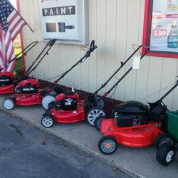 C & R True Value Hardware - Also had a bunch of wheel barrows out front.cheapest one was $45
