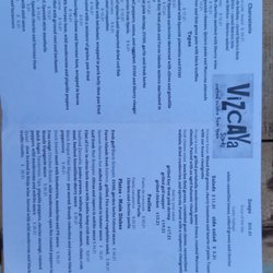 Vizcaya SoHo - Menu